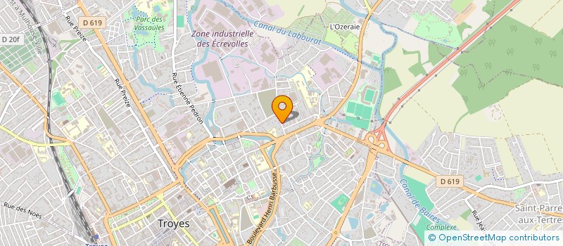 localisation de l'entreprise MONSIEUR CHRISTOPHE BARBERO à TROYES