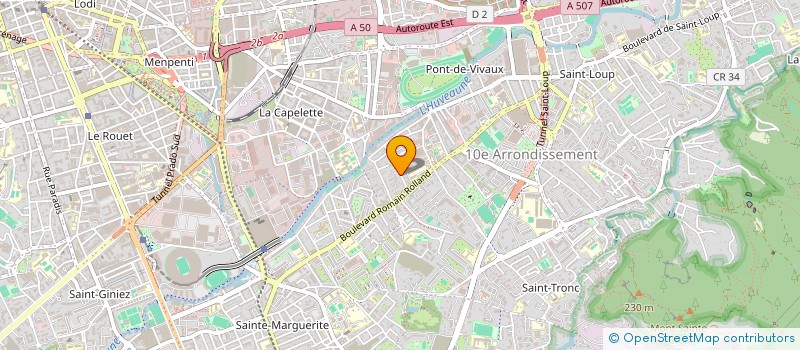 localisation de l'entreprise MONSIEUR CHRISTOPHE BARBIER à MARSEILLE