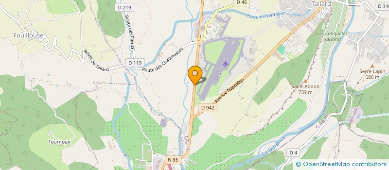 localisation de l'entreprise MONSIEUR CHRISTOPHE BARBIER  LA SAULCE