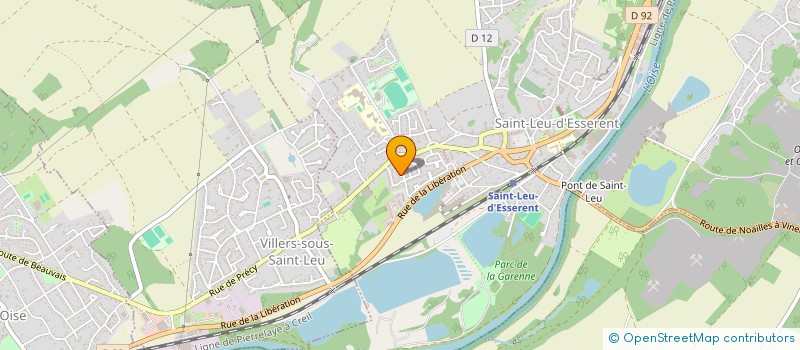 localisation de l'entreprise MONSIEUR CHRISTOPHE BAREYT  SAINT-LEU-D'ESSERENT