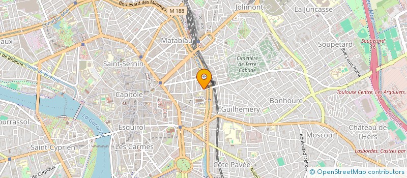 localisation de l'entreprise MONSIEUR CHRISTOPHE BARON à TOULOUSE