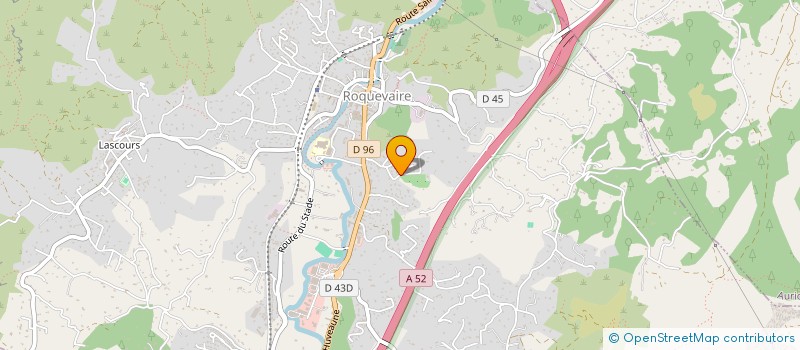 localisation de l'entreprise MONSIEUR CHRISTOPHE BARONE  ROQUEVAIRE