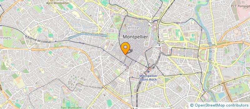 localisation de l'entreprise MONSIEUR CHRISTOPHE BARRAL à MONTPELLIER