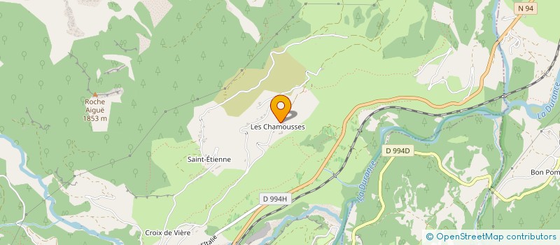 localisation de l'entreprise MONSIEUR CHRISTOPHE BARRAL à CHATEAUROUX-LES-ALPES