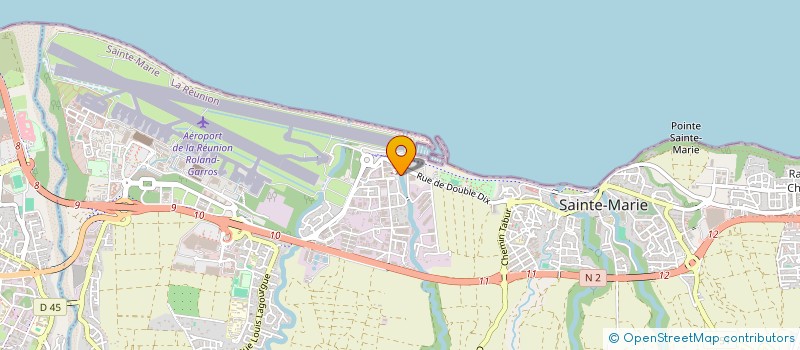 localisation de l'entreprise MONSIEUR CHRISTOPHE BARRET  SAINTE-MARIE