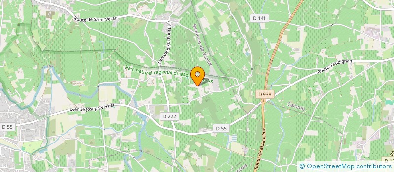 localisation de l'entreprise MONSIEUR CHRISTOPHE BARROT  AUBIGNAN