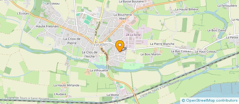 localisation de l'entreprise MONSIEUR CHRISTOPHE BARTHELEMY  LOIREAUXENCE