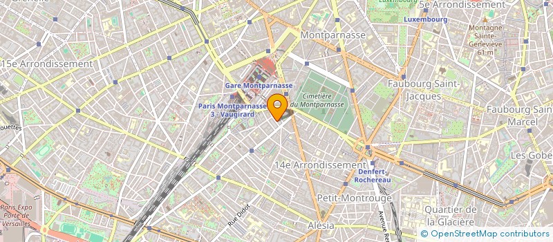 localisation de l'entreprise MONSIEUR CHRISTOPHE BARTHES DE RUYTER  PARIS