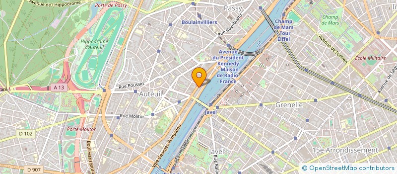 localisation de l'entreprise MONSIEUR CHRISTOPHE BARTOLETTI  PARIS