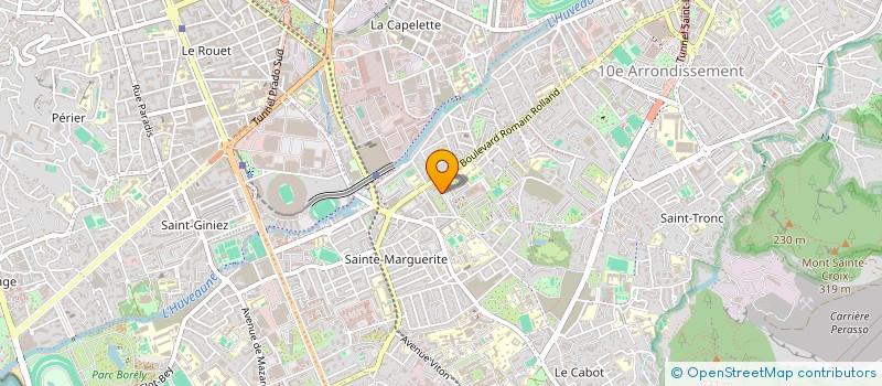 localisation de l'entreprise MONSIEUR CHRISTOPHE BASSAS  MARSEILLE