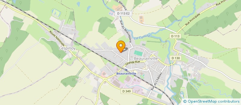 localisation de l'entreprise MONSIEUR CHRISTOPHE BATAILLE à LOISON-SUR-CREQUOISE
