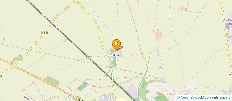 localisation de l'entreprise MONSIEUR CHRISTOPHE BAUDAT  BESNY-ET-LOIZY