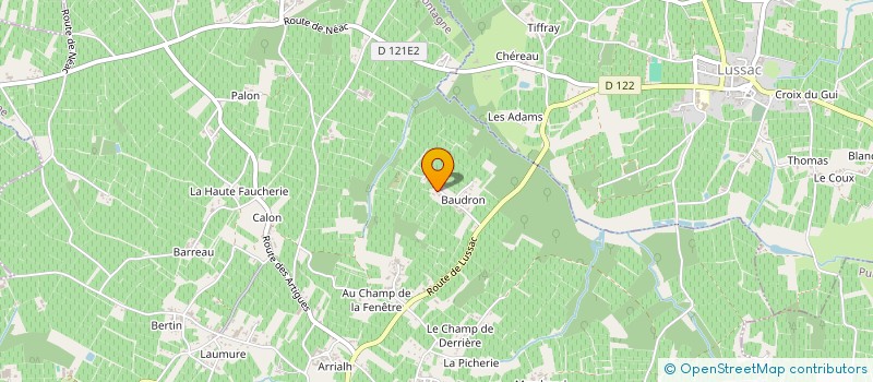 localisation de l'entreprise MONSIEUR CHRISTOPHE BAUDET à MONTAGNE