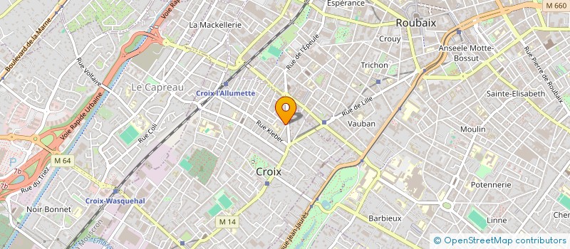 localisation de l'entreprise MONSIEUR CHRISTOPHE BAYART  CROIX