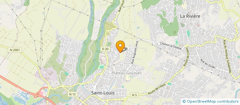 localisation de l'entreprise MONSIEUR CHRISTOPHE BEASSE à SAINT-LOUIS