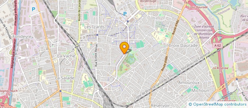 localisation de l'entreprise MONSIEUR CHRISTOPHE BEAUCHAMP  TOULOUSE