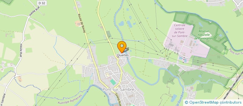 localisation de l'entreprise MONSIEUR CHRISTOPHE BEAUDET  PONT-SUR-SAMBRE