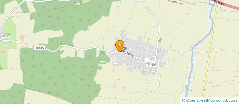 localisation de l'entreprise MONSIEUR CHRISTOPHE BEAULIEUX  MONTHOLON