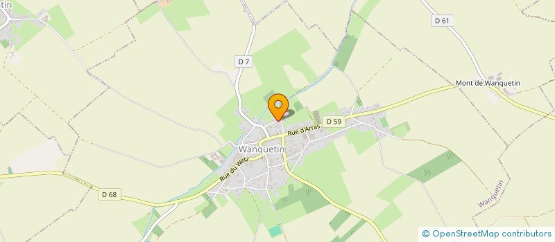 localisation de l'entreprise MONSIEUR CHRISTOPHE BEAUMONT  GOUY-EN-ARTOIS