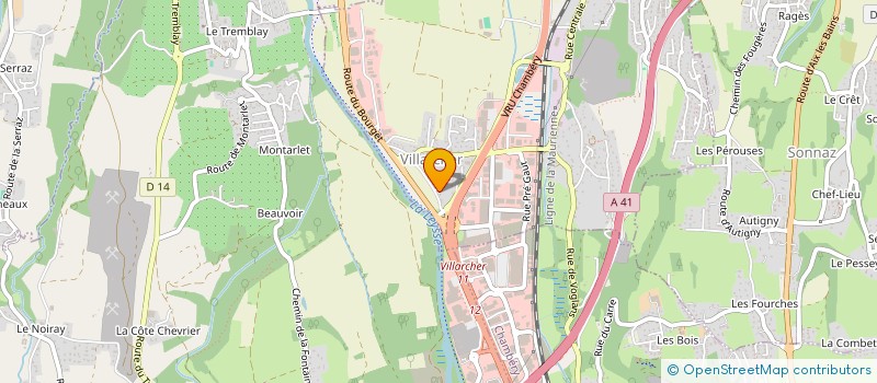 localisation de l'entreprise MONSIEUR CHRISTOPHE BEAUPOIL à VOGLANS