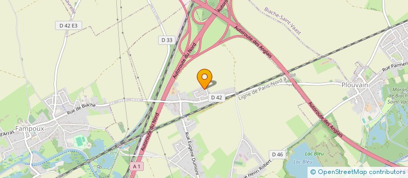 localisation de l'entreprise MONSIEUR CHRISTOPHE BEAURAIN  RUX