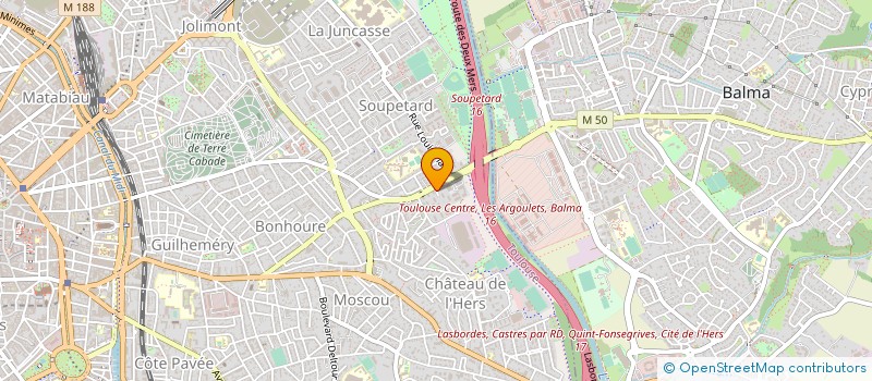 localisation de l'entreprise MONSIEUR CHRISTOPHE BEAUVERGER à TOULOUSE