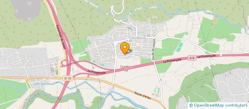 localisation de l'entreprise MONSIEUR CHRISTOPHE BEAUVINON  COUDOUX