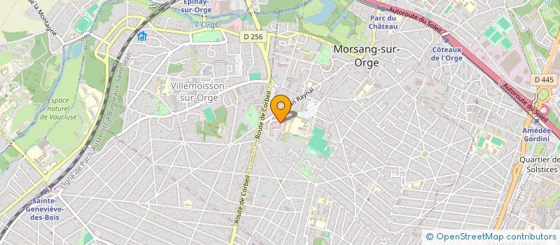 localisation de l'entreprise MONSIEUR CHRISTOPHE BEBER à MORSANG-SUR-ORGE