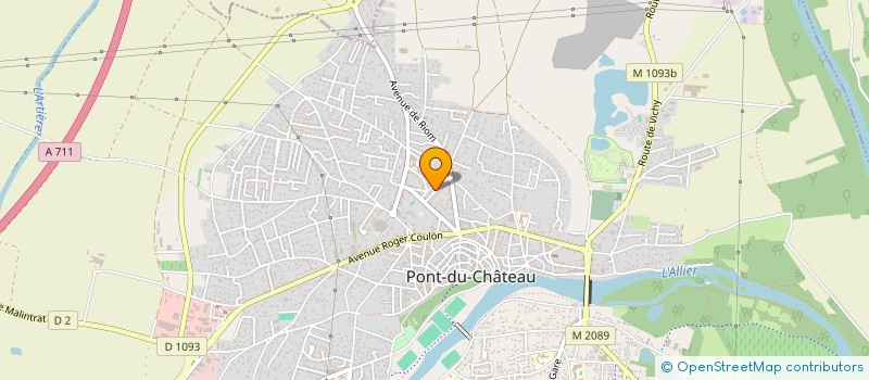 localisation de l'entreprise MONSIEUR CHRISTOPHE BECKER  PONT-DU-CHATEAU