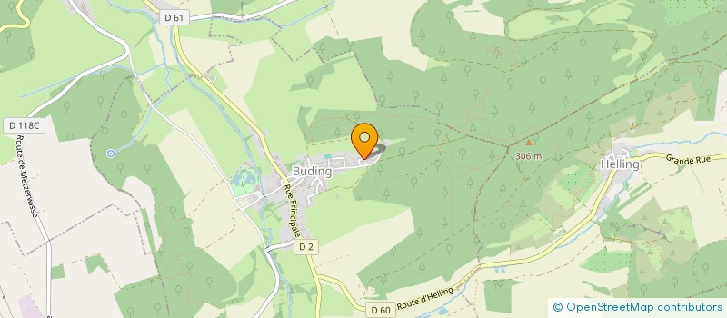 localisation de l'entreprise MONSIEUR CHRISTOPHE BECKER  BUDING