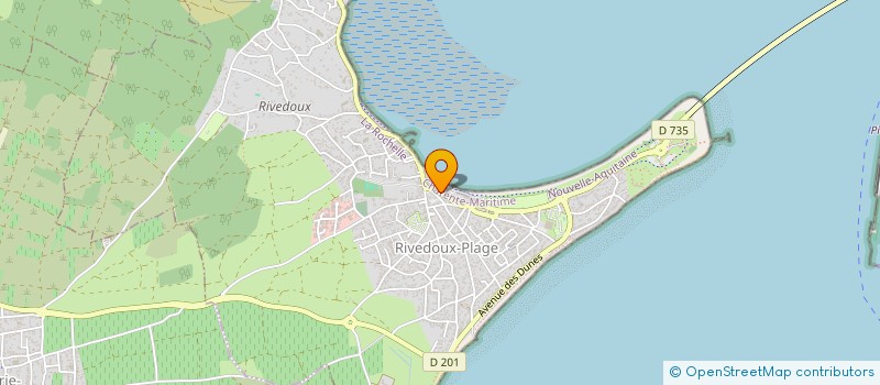 localisation de l'entreprise MONSIEUR CHRISTOPHE BEDIN  RIVEDOUX-PLAGE