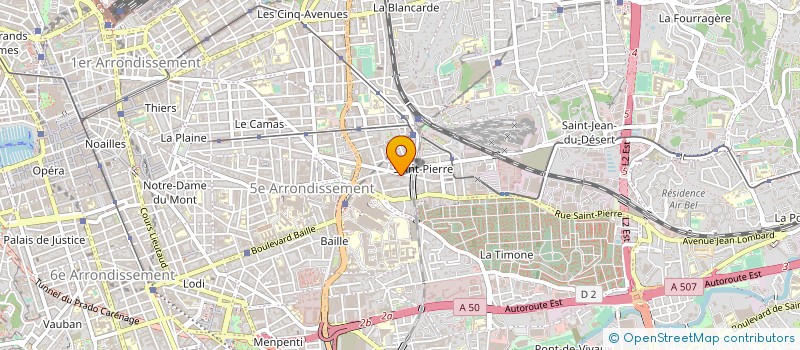 localisation de l'entreprise MONSIEUR CHRISTOPHE BEGAT à MARSEILLE