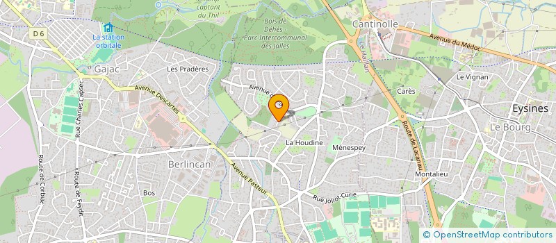 localisation de l'entreprise MONSIEUR CHRISTOPHE BEGAUD  LA TREMBLADE