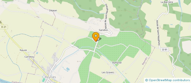 localisation de l'entreprise MONSIEUR CHRISTOPHE BELDA  REYNIES