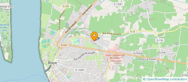 localisation de l'entreprise MONSIEUR CHRISTOPHE BELIME  SAINT-MARTIN-LACAUSSADE