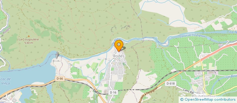 localisation de l'entreprise MONSIEUR CHRISTOPHE BELINGUIER  RODES