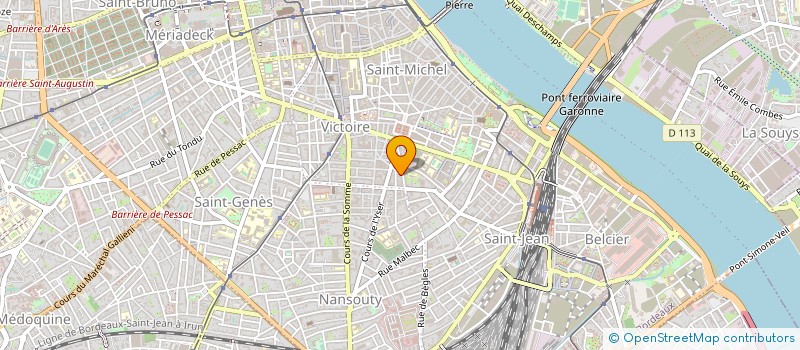 localisation de l'entreprise MONSIEUR CHRISTOPHE BELLANGER à BORDEAUX