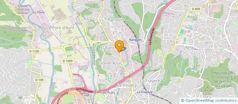 localisation de l'entreprise MONSIEUR CHRISTOPHE BELLANTE  CANNES