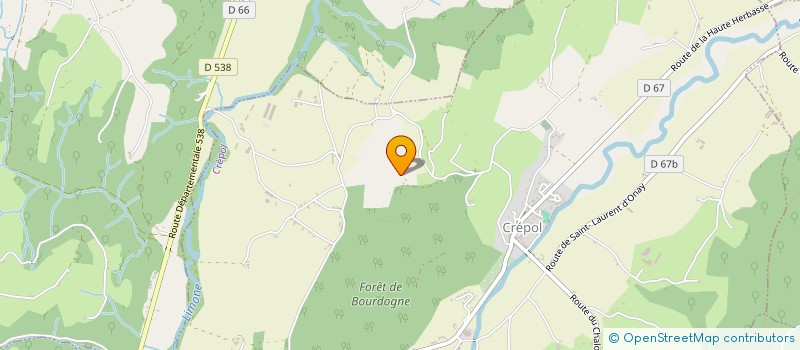 localisation de l'entreprise MONSIEUR CHRISTOPHE BELLE  CREPOL