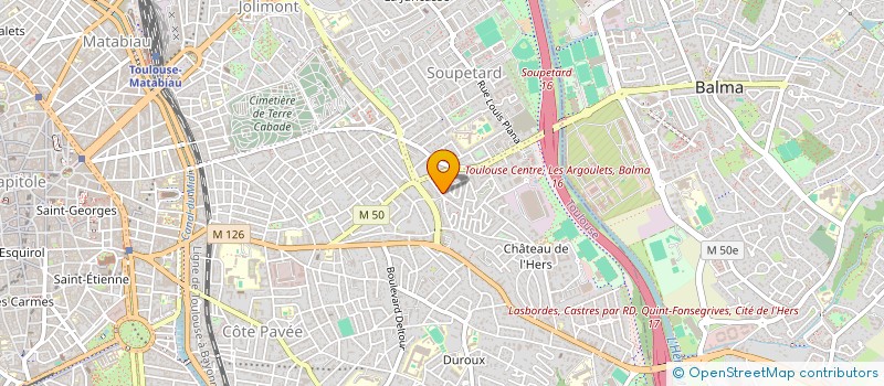 localisation de l'entreprise MONSIEUR CHRISTOPHE BELLET à TOULOUSE