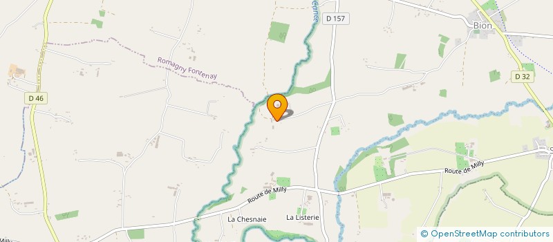 localisation de l'entreprise MONSIEUR CHRISTOPHE BELLIARD à MORTAIN-BOCAGE