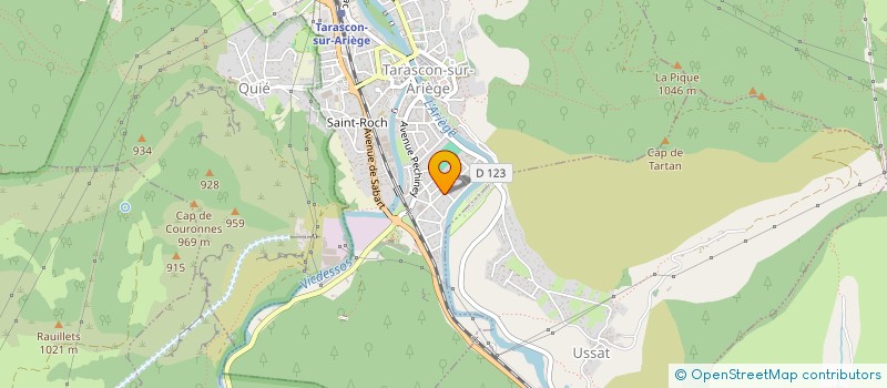 localisation de l'entreprise MONSIEUR CHRISTOPHE BELLILI à TARASCON-SUR-ARIEGE