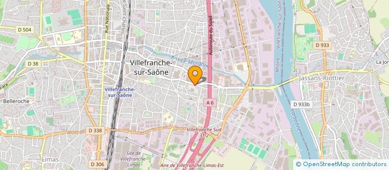 localisation de l'entreprise MONSIEUR CHRISTOPHE BELLON  VILLEFRANCHE-SUR-SAONE