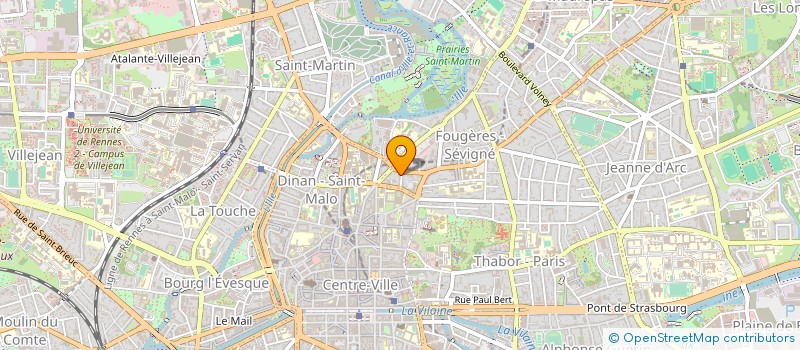 localisation de l'entreprise MONSIEUR CHRISTOPHE BELSER  RENNES