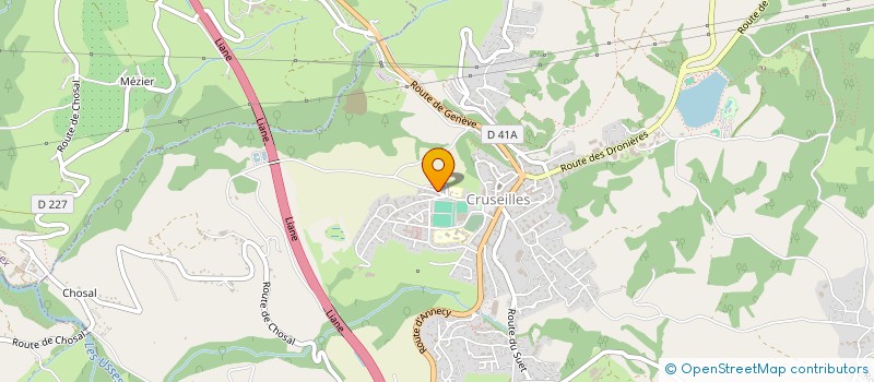 localisation de l'entreprise MONSIEUR CHRISTOPHE BEN AOUN  CRUSEILLES