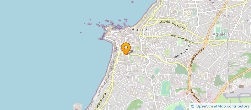 localisation de l'entreprise MONSIEUR CHRISTOPHE BENAVENT à BIARRITZ