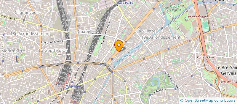 localisation de l'entreprise MONSIEUR CHRISTOPHE BENE  PARIS