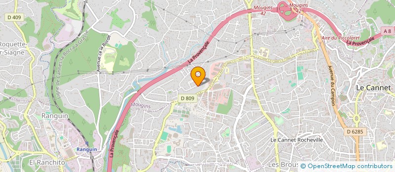 localisation de l'entreprise MONSIEUR CHRISTOPHE BENEZIT à MOUGINS