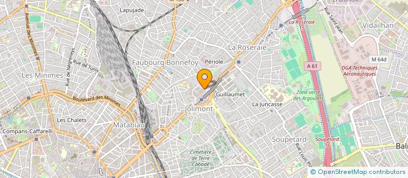 localisation de l'entreprise MONSIEUR CHRISTOPHE BENFELLA à TOULOUSE