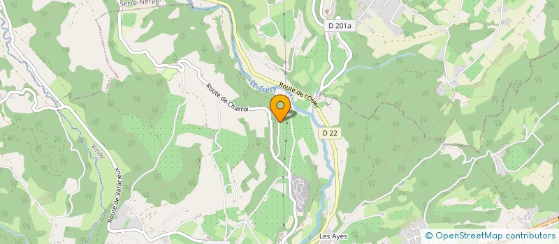 localisation de l'entreprise MONSIEUR CHRISTOPHE BENISTRAND  VINAY